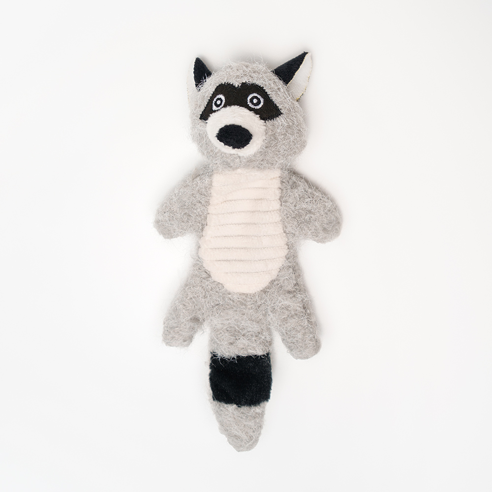 

RURRI Игрушка для собак Енот, 20х9х5 см, Разноцветный