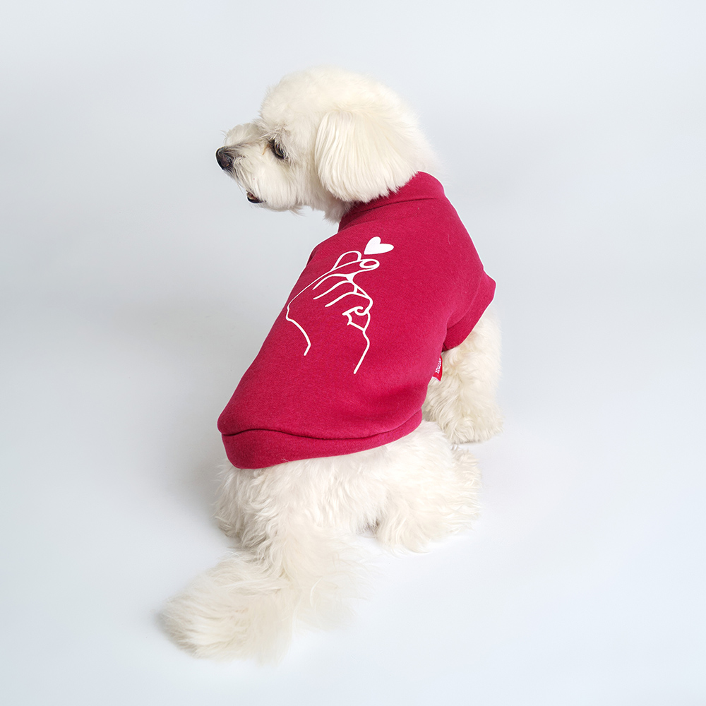 

Petmax Толстовка для кошек и собак, , бургунди, Красный