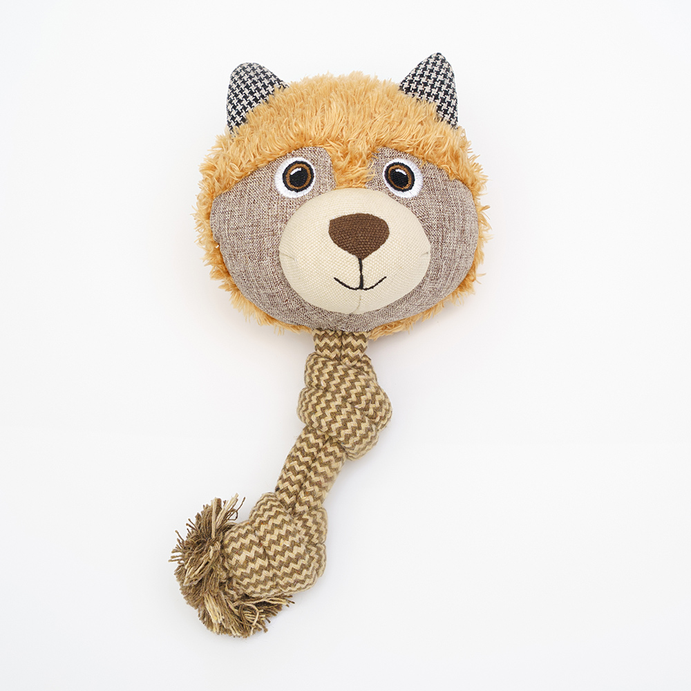 

RURRI Игрушка для собак Енот, 13х10х23 см, Разноцветный