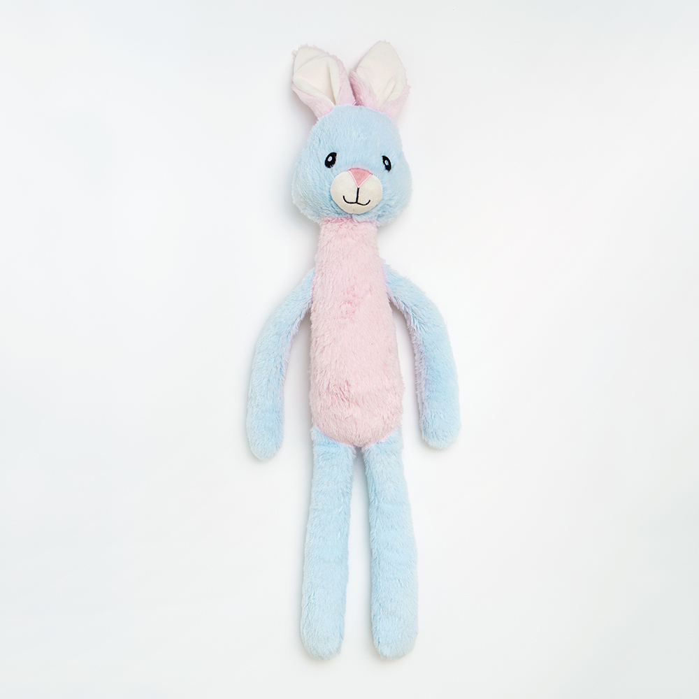 

RURRI Игрушка для собак Заяц, 16х11х63 см, Разноцветный
