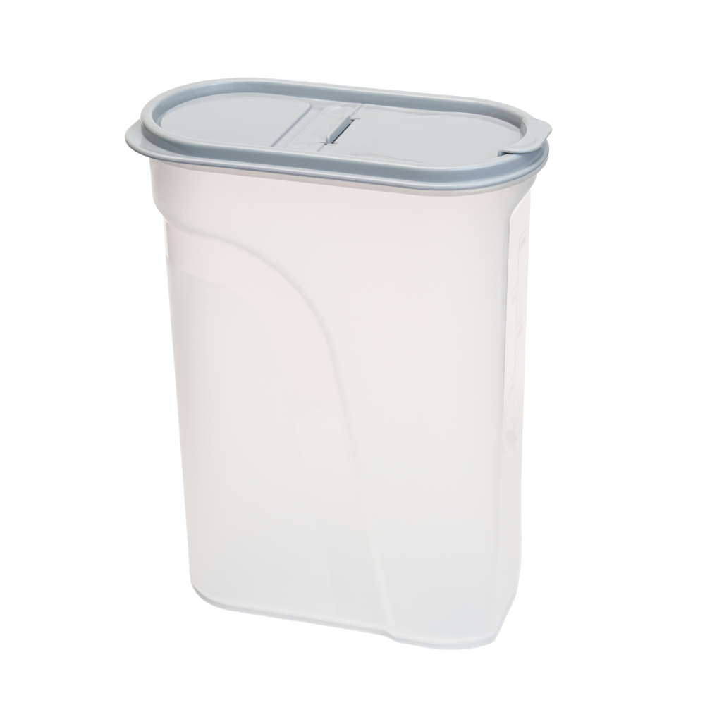 

RURRI Контейнер для сухого корма, 2,4л, 24,5х19х9,5 см, серый