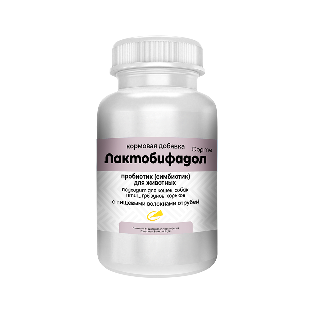 

Компонент Лактобифадол Форте Кормовая добавка c пищевыми волокнами отрубей для мелких домашних животных, 50 гр.