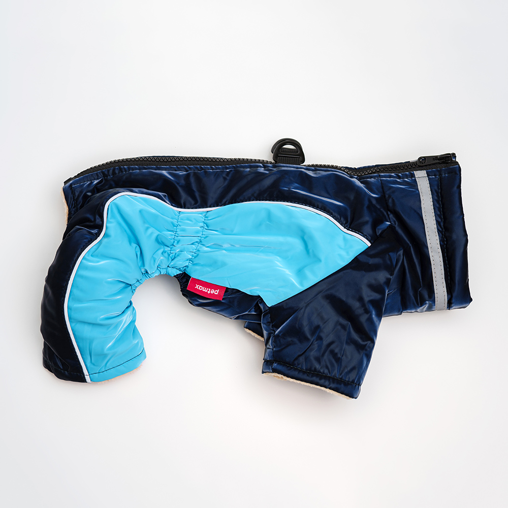 

Petmax Комбинезон на замке для собак, , синий