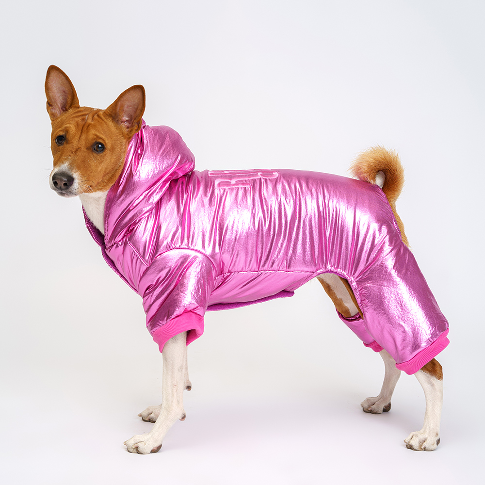 

RURRI Комбинезон для собак, , розовый металлик (девочка