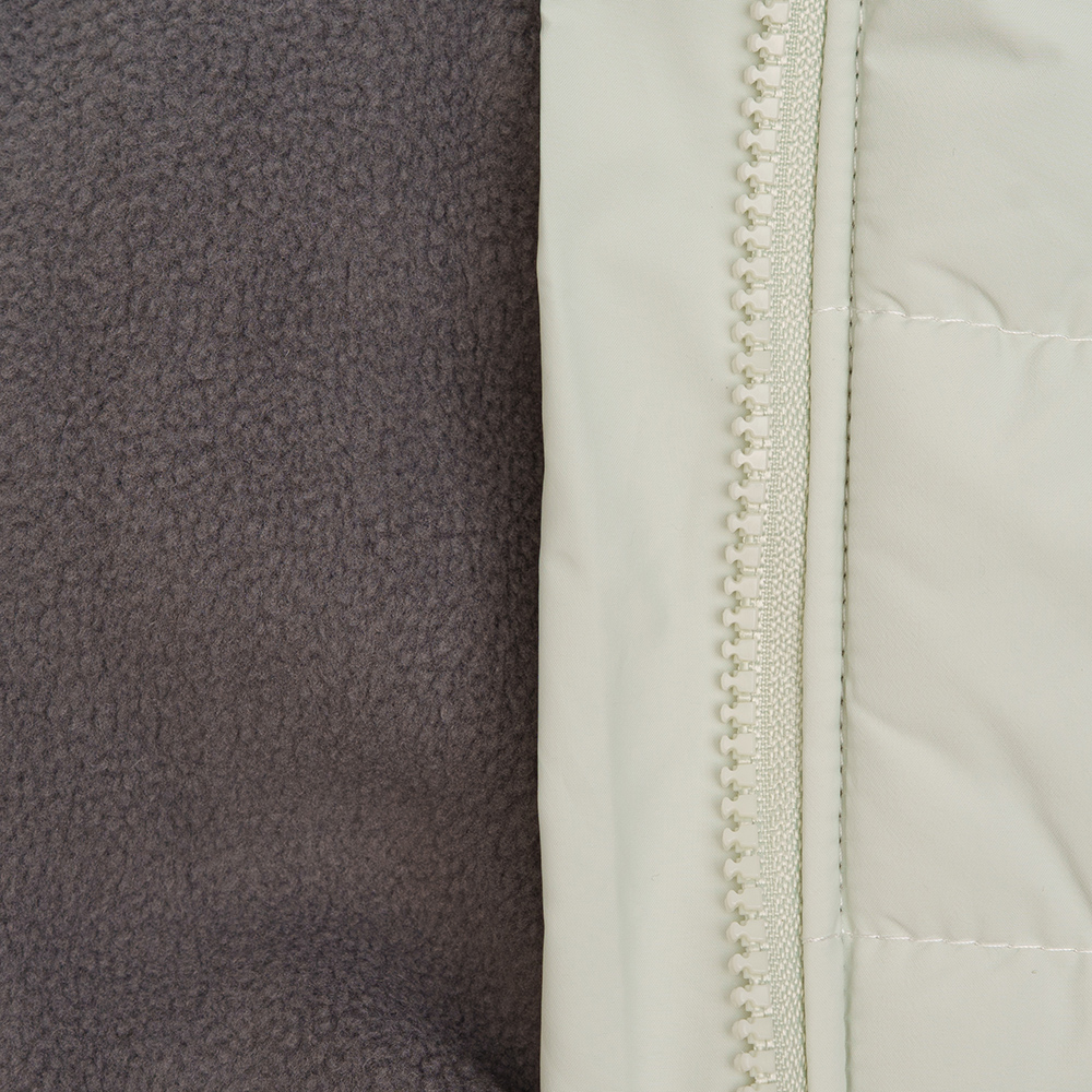 

RURRI Куртка на замке со шлейкой для собак, , ментол, Зеленый