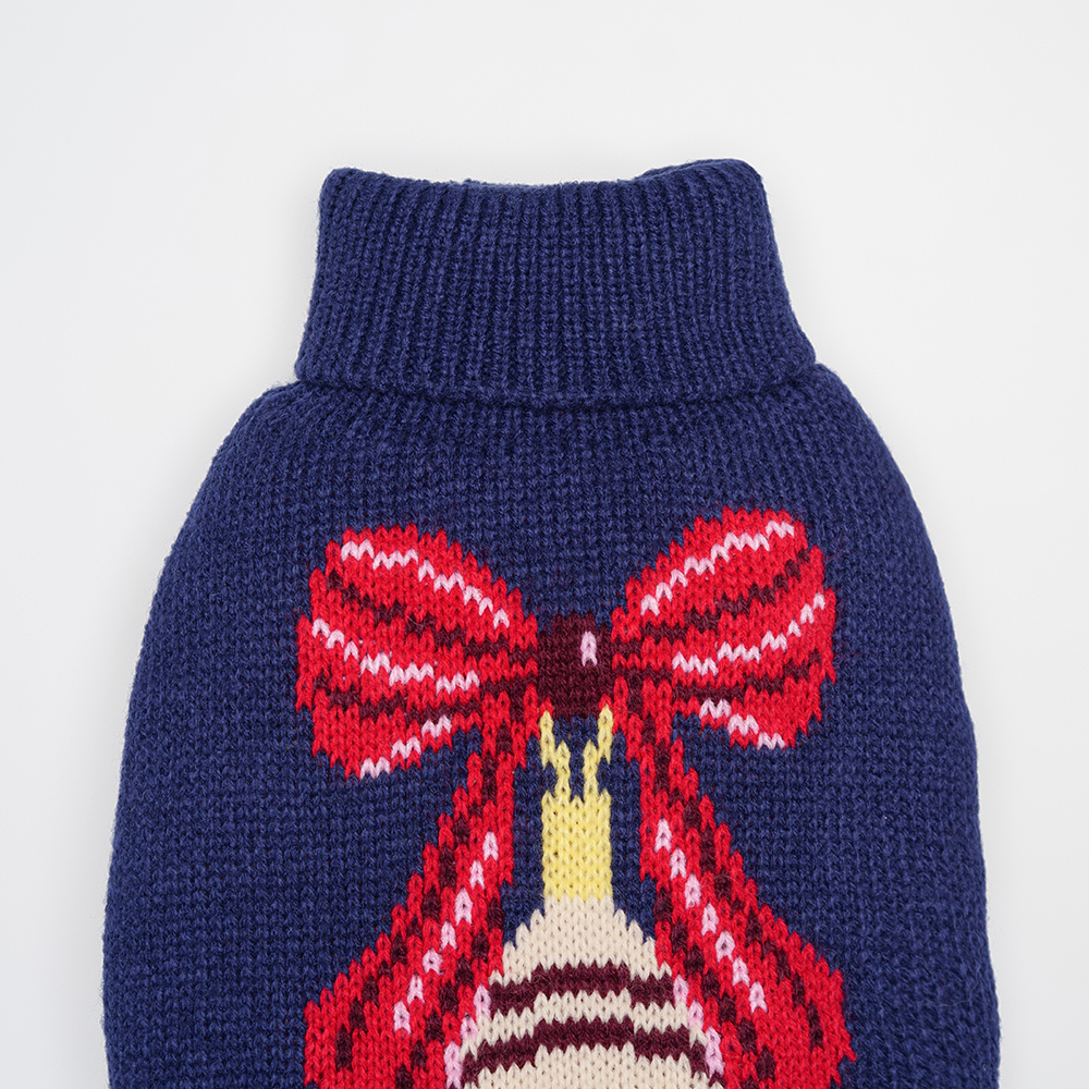 

Petmax Свитер для кошек и собак Елочный шар, , синий