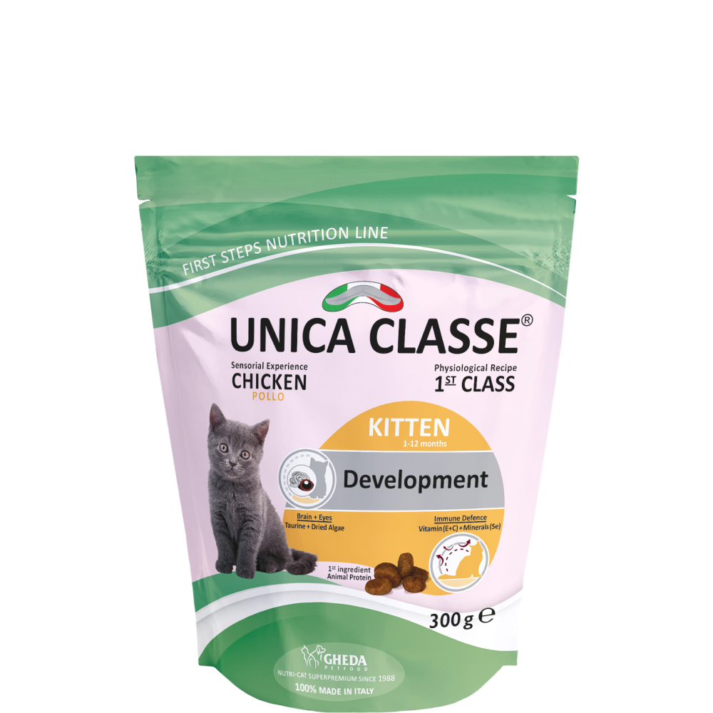 

UNICA Classe Kitten Development Сухой корм для котят, с курицей, 300 гр.