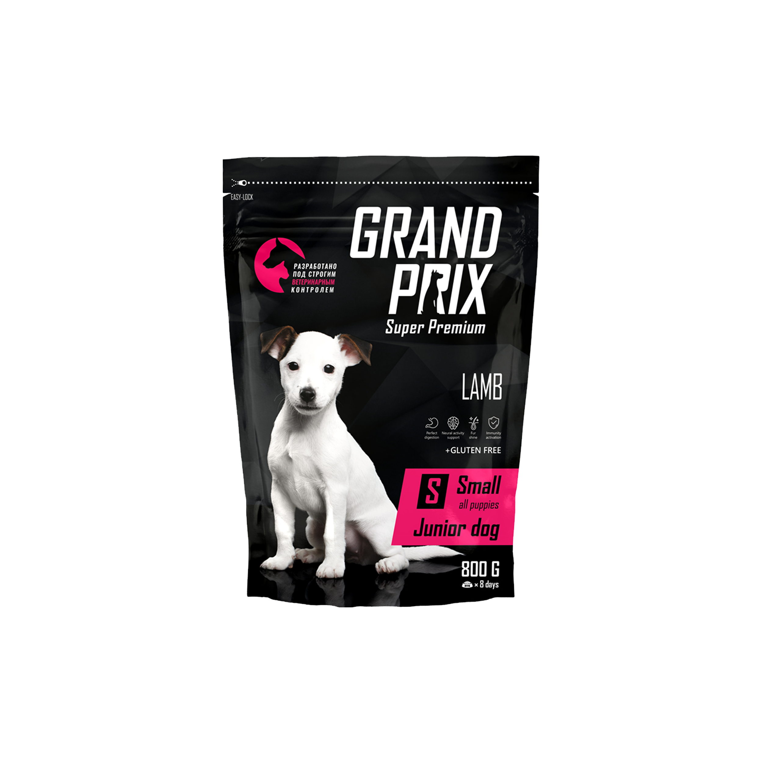 

Grand Prix Small Junior Сухой корм для щенков мелких и миниатюрных пород, с ягненком, 800 гр.