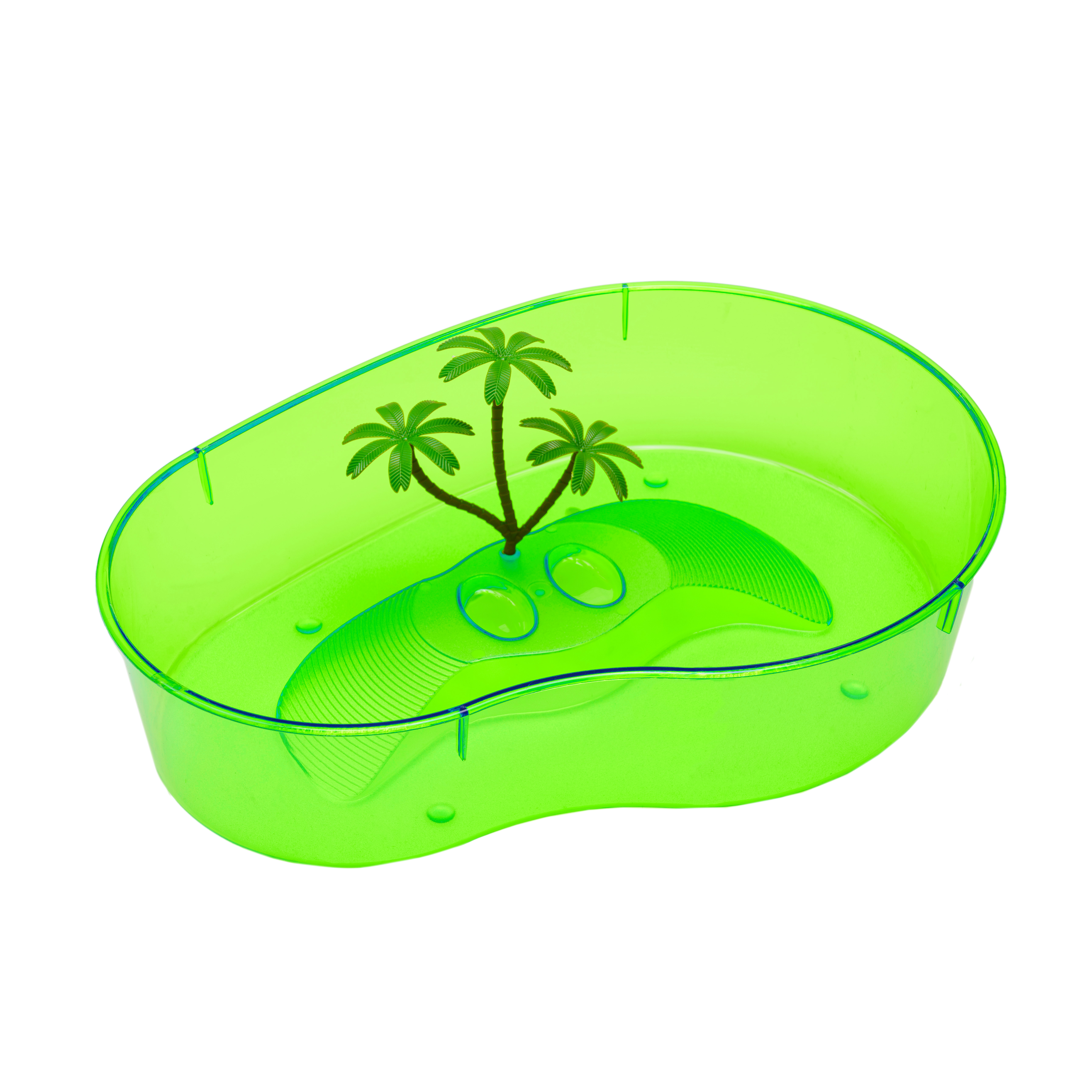 

MP Bergamo Террариум открытый, 40х28х9,5 см, зеленый, Серый