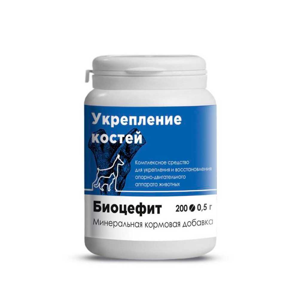 

Биоцентр ЧИН Биоцефит Минеральная кормовая добавка для собак, кошек, крыс и хорей, 200 таб.