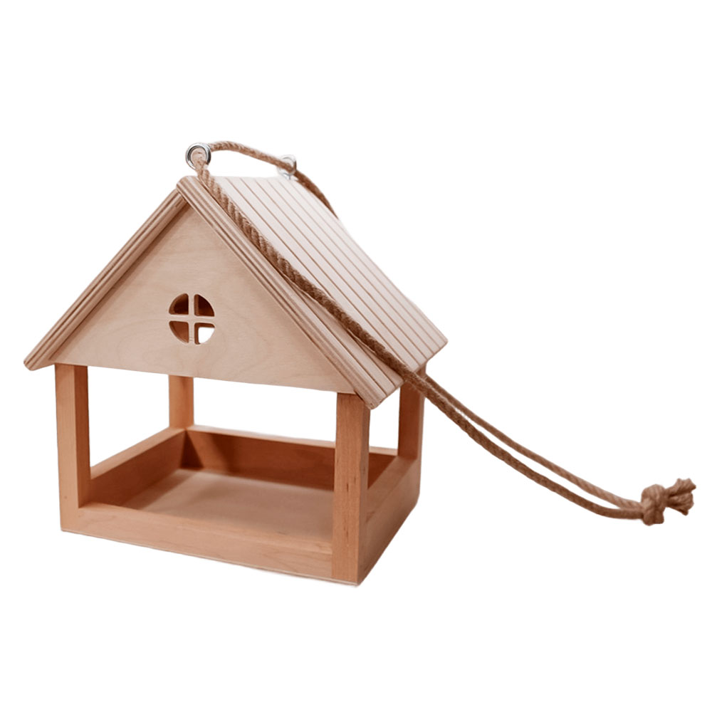 

Дорадо Вуд Кормушка уличная для птиц, 24x24x26 см, Белый