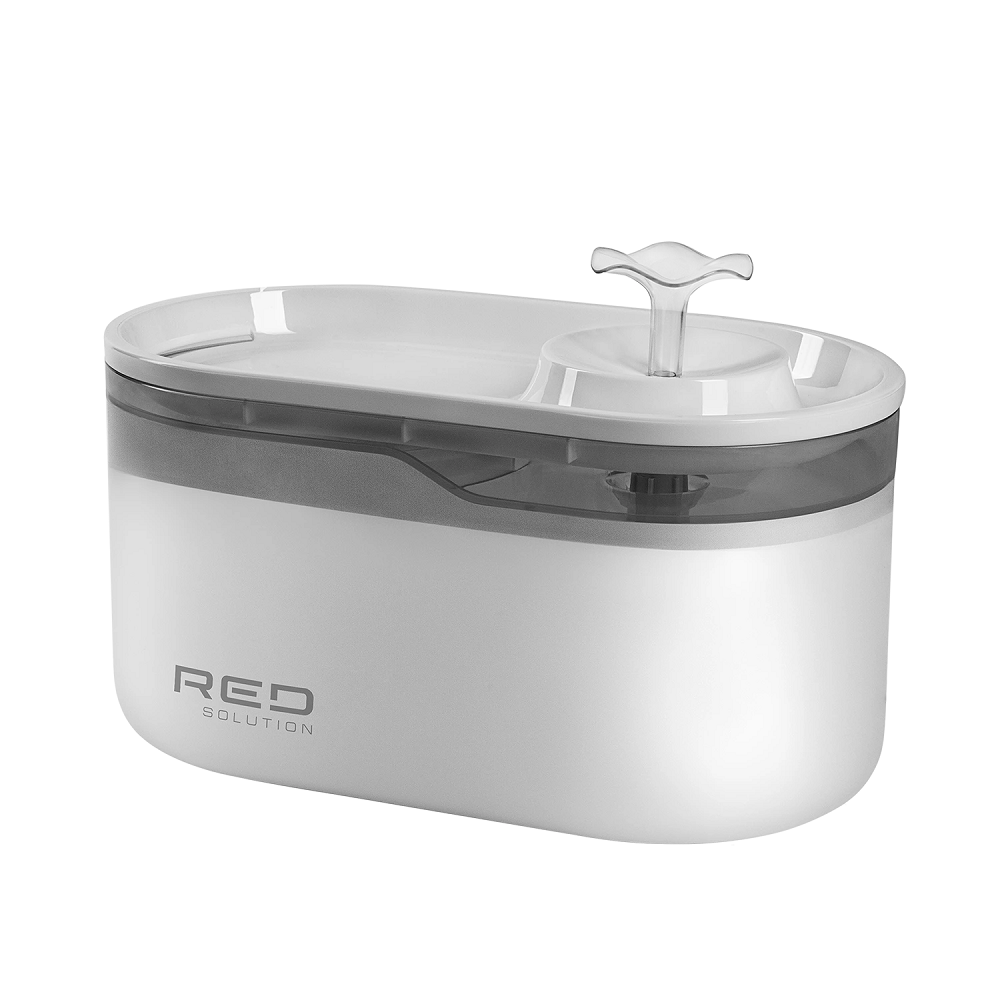 

RED SOLUTION Поилка автоматическая для кошек и собак 05, 26х17х14,3 см, Белый