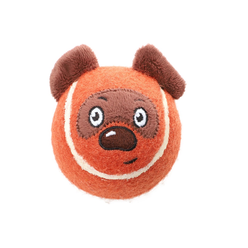 

Triol Игрушка для собак Мяч медвежонок, диаметр 65 см, Коричневый