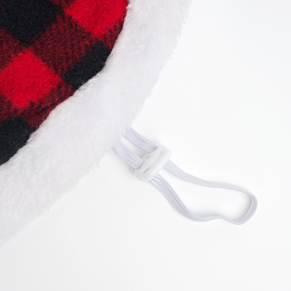 

Petmax Костюм новогодний с колпаком Дед Мороз для собак, , красный