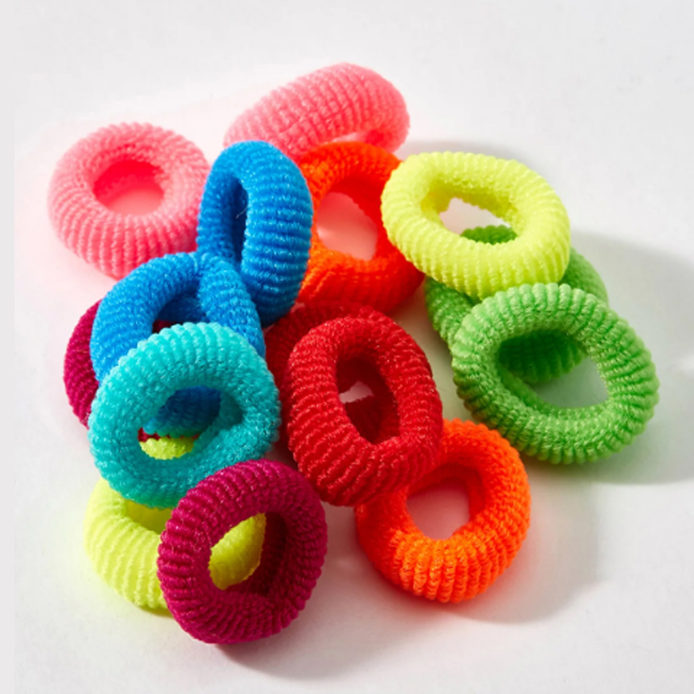 

RINOVA Набор резинок для собачьих волос в пакете с европодвесом 15-20 штуки, Разноцветный