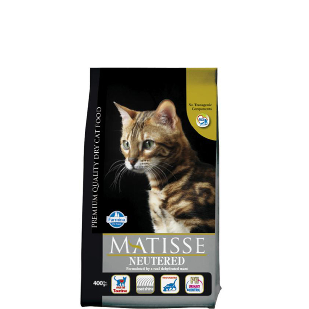 

Farmina Matisse Cухой корм для стерилизованных кошек и кастрированных котов, с курицей, 1,5 кг