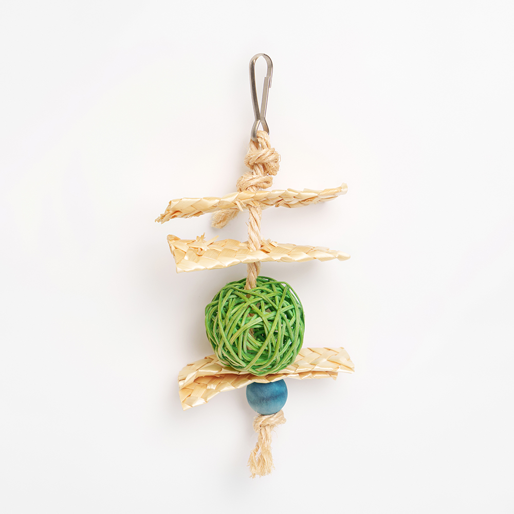 

Petmax Игрушка для птиц Малышка 19х8см, Разноцветный