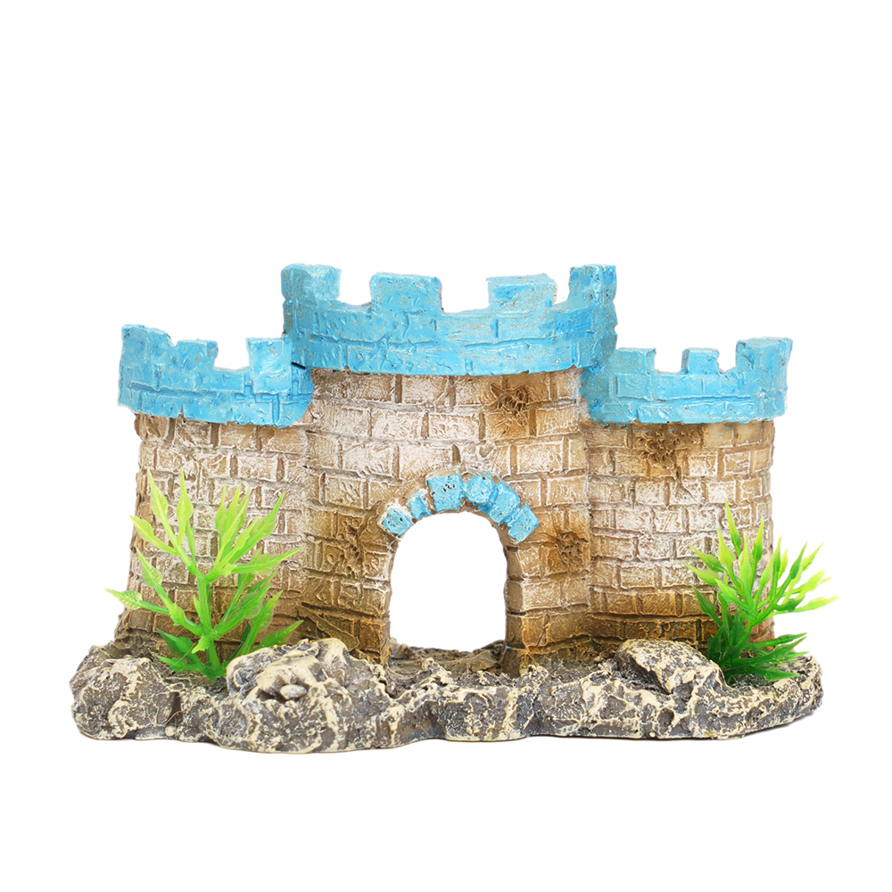 

Aquafantasy Башни с аркой 10,5*4,5*6 см, Бежевый