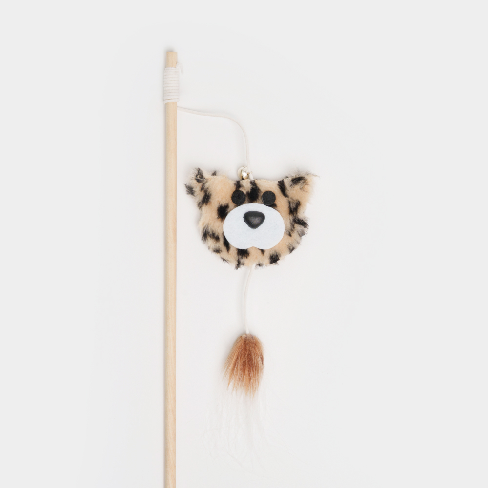 

Pet hobby Игрушка для кошек Дразнилка Котик 50 см, Разноцветный