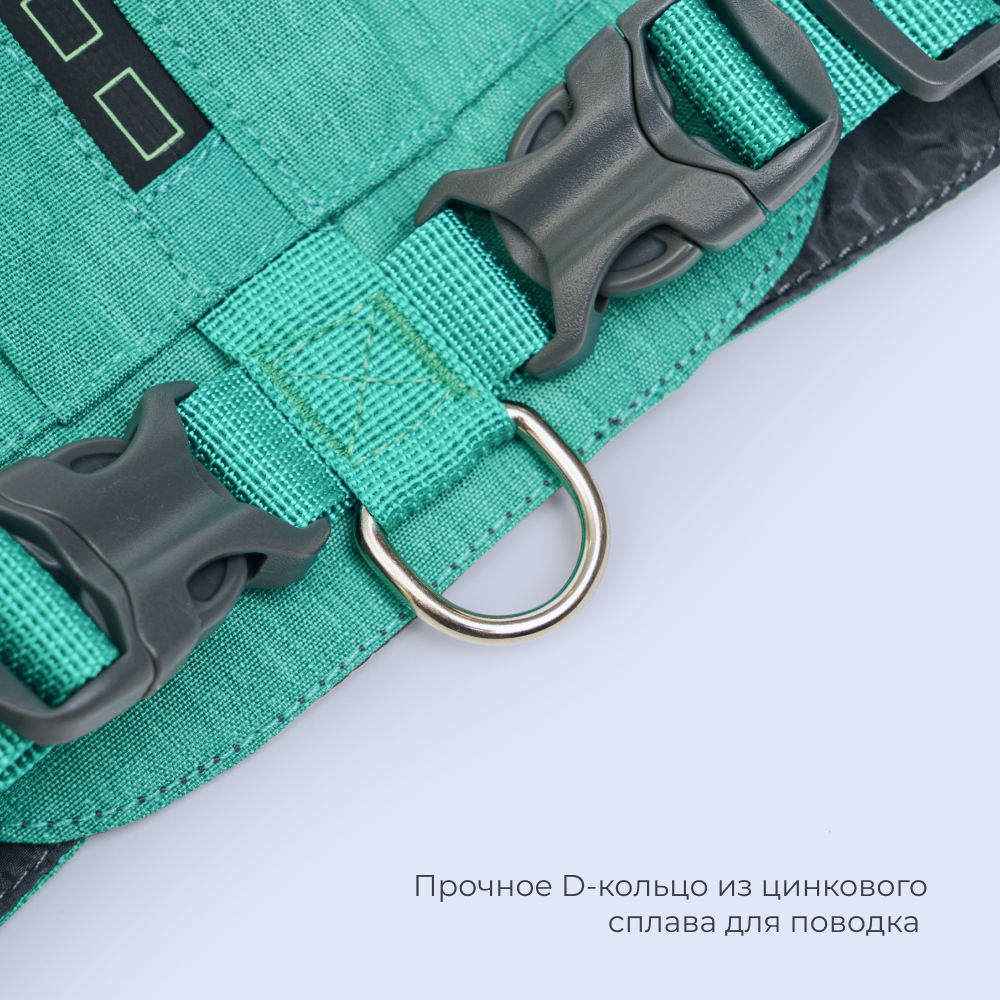 

HiPet Шлейка для собак Ultralight, , обхват шеи 28-33 см, обхват груди 32-40 см, зеленый