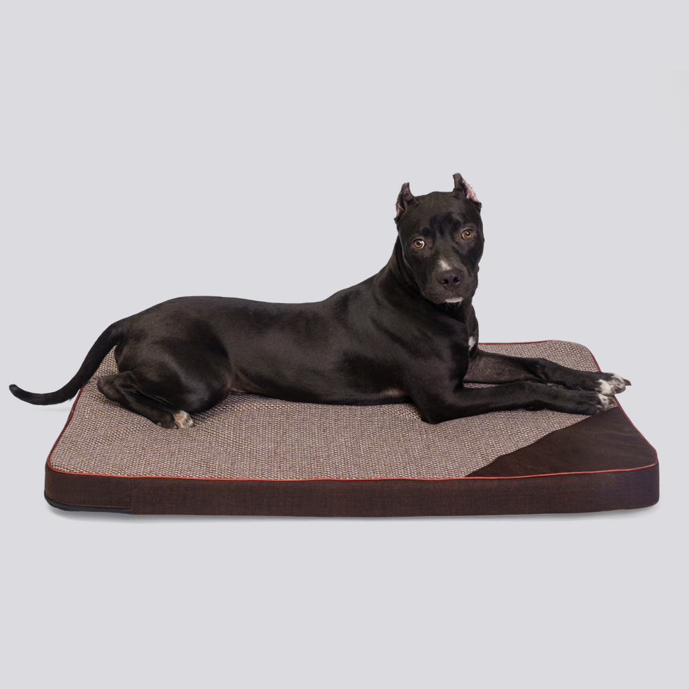 

RURRI Матрас для крупных кошек и собак средних и больших размеров Брауни, 100х70 см, коричневый
