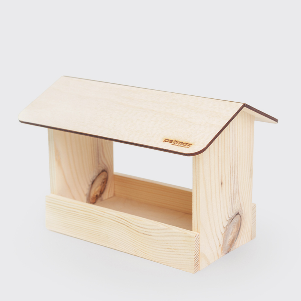 

Petmax Кормушка для уличных птиц Зима, 24х16х16 см