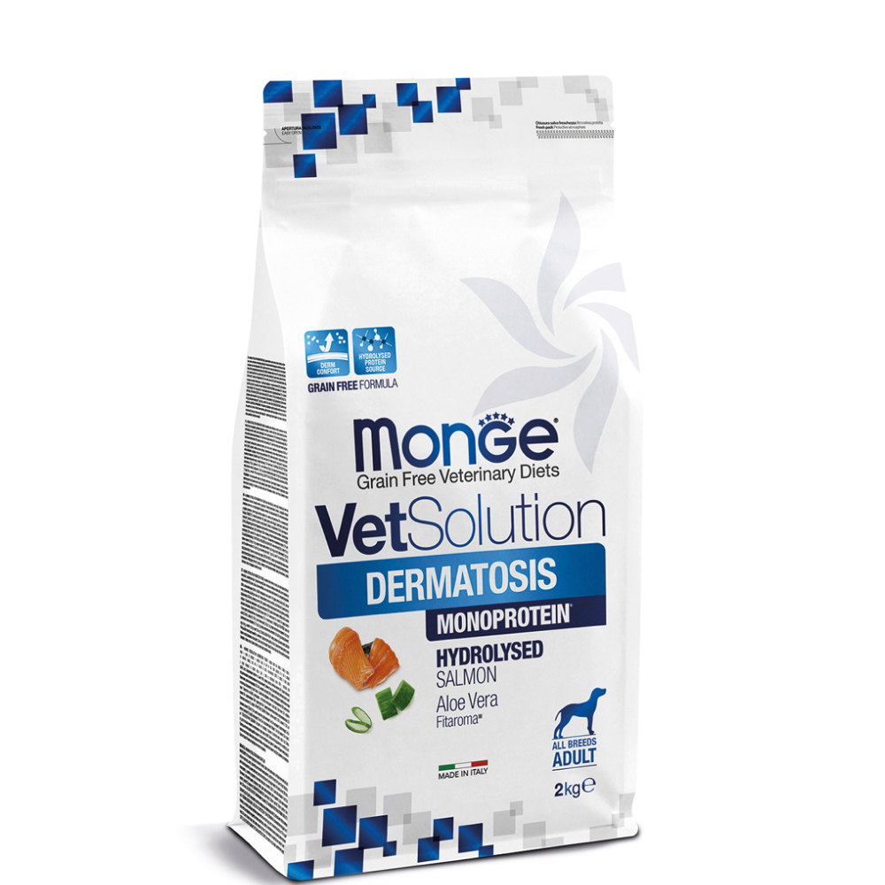 

Monge VetSolution Dog Dermatosis Сухой корм для собак при заболеваниях кожи, 2 кг