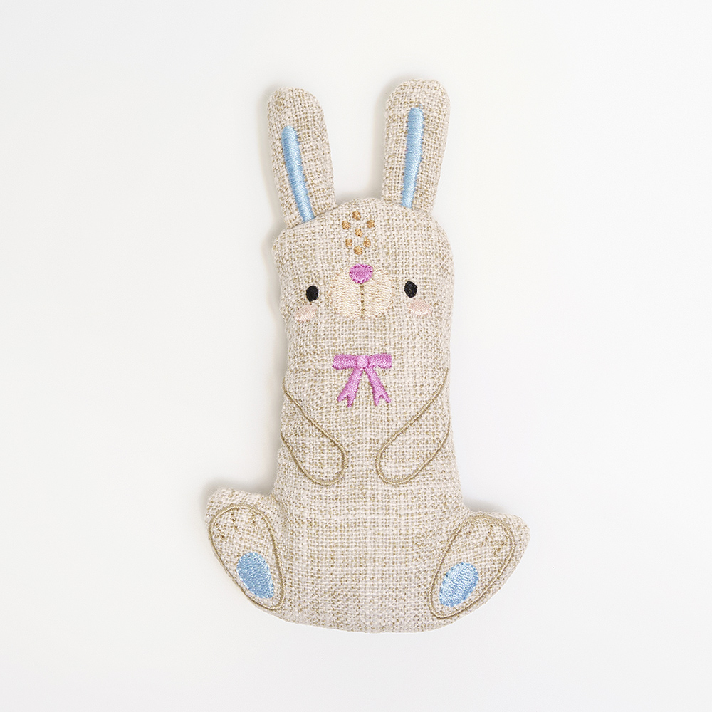 

RURRI Игрушка для кошек Зайка, Разноцветный