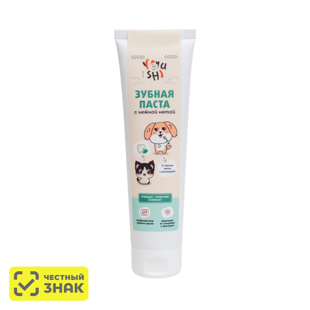 

Youshi Зубная паста для кошек и собак, 100 гр.
