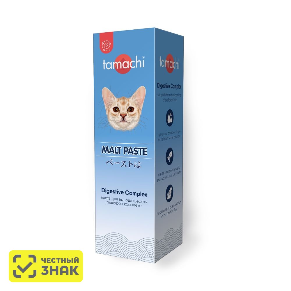 

TAMACHI Degestive Complex Паста для вывода шерсти у кошек, 100 мл