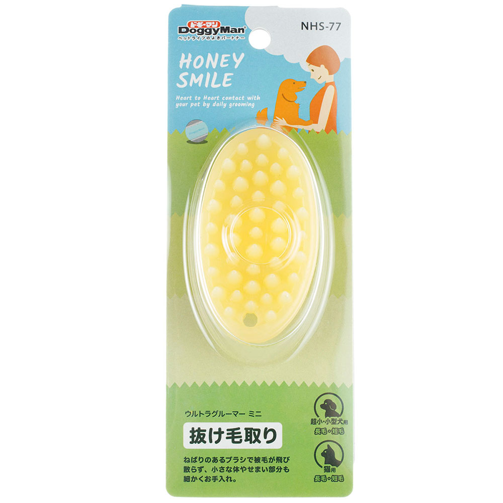 

DOGGYMAN Щетка силиконовая для кошек и собак мелких пород, серый