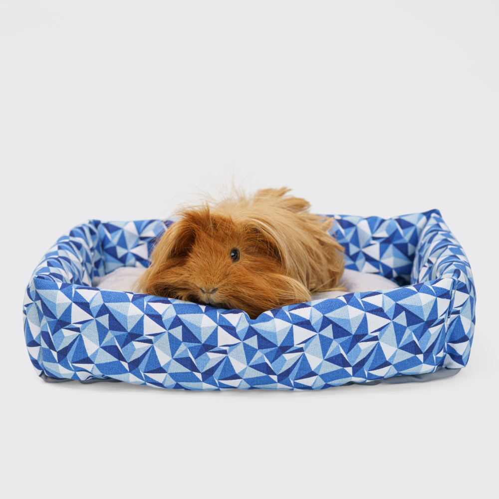 

Petmax Лежанка для кроликов Кристалл, 35х25х8 см, сине-серый, Разноцветный