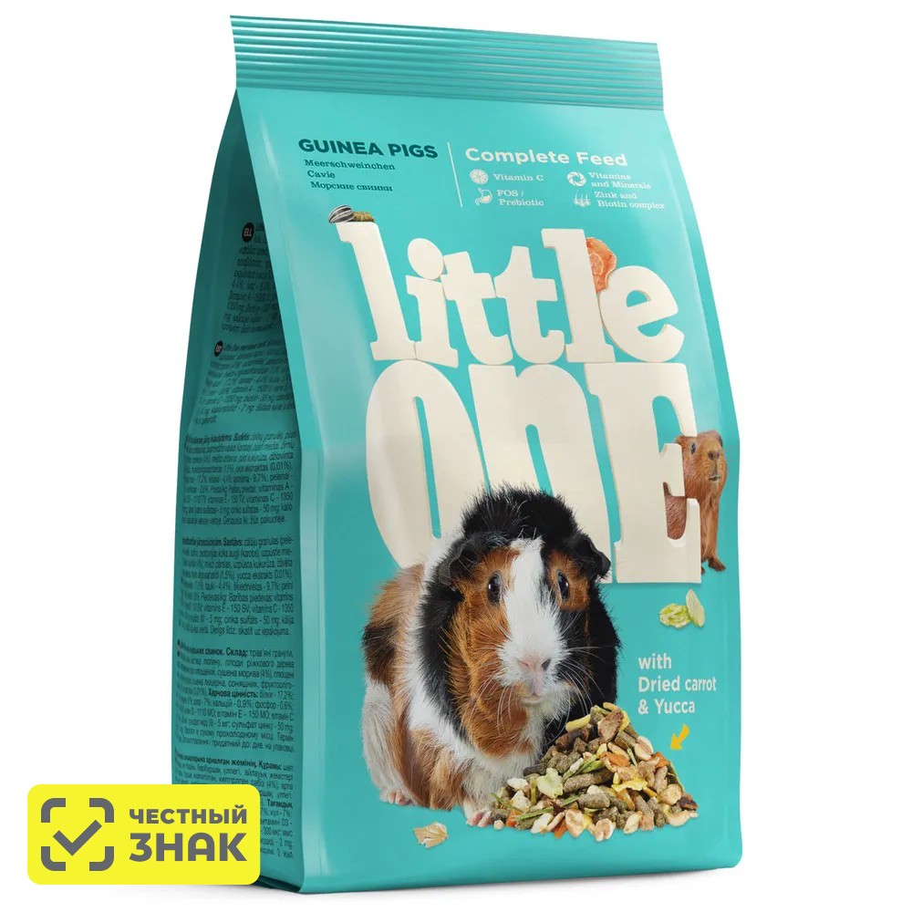 

Little One Корм для морских свинок, 900 гр.