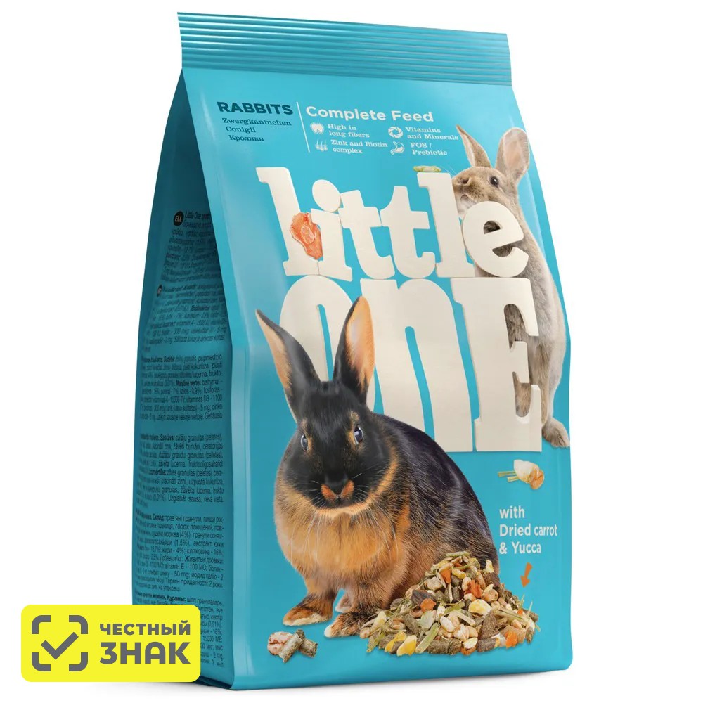 

Little One Корм для кроликов, 900 гр.