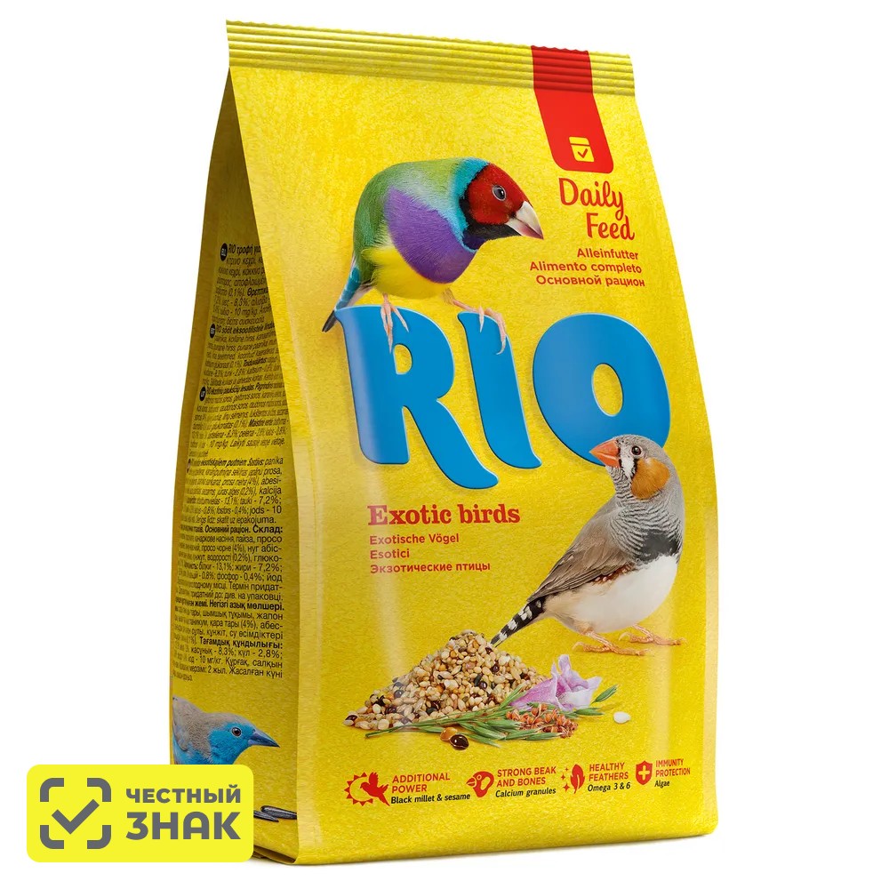

РИО Корм для экзотических птиц, 1 кг