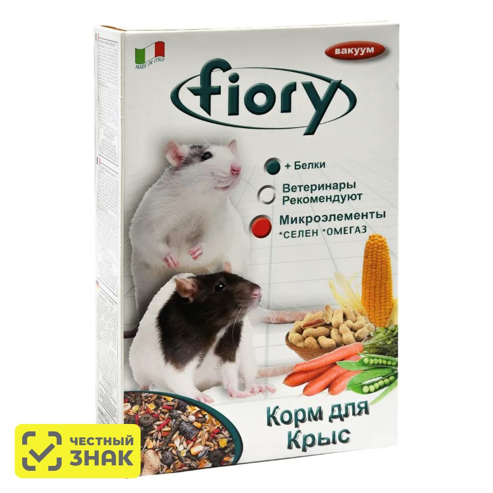 

Fiory Ratty Корм для крыс, 850 гр.