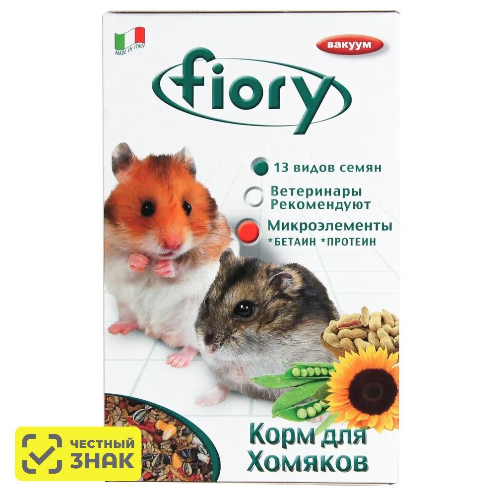 

Fiory Criceti Корм для хомяков, 400 гр.