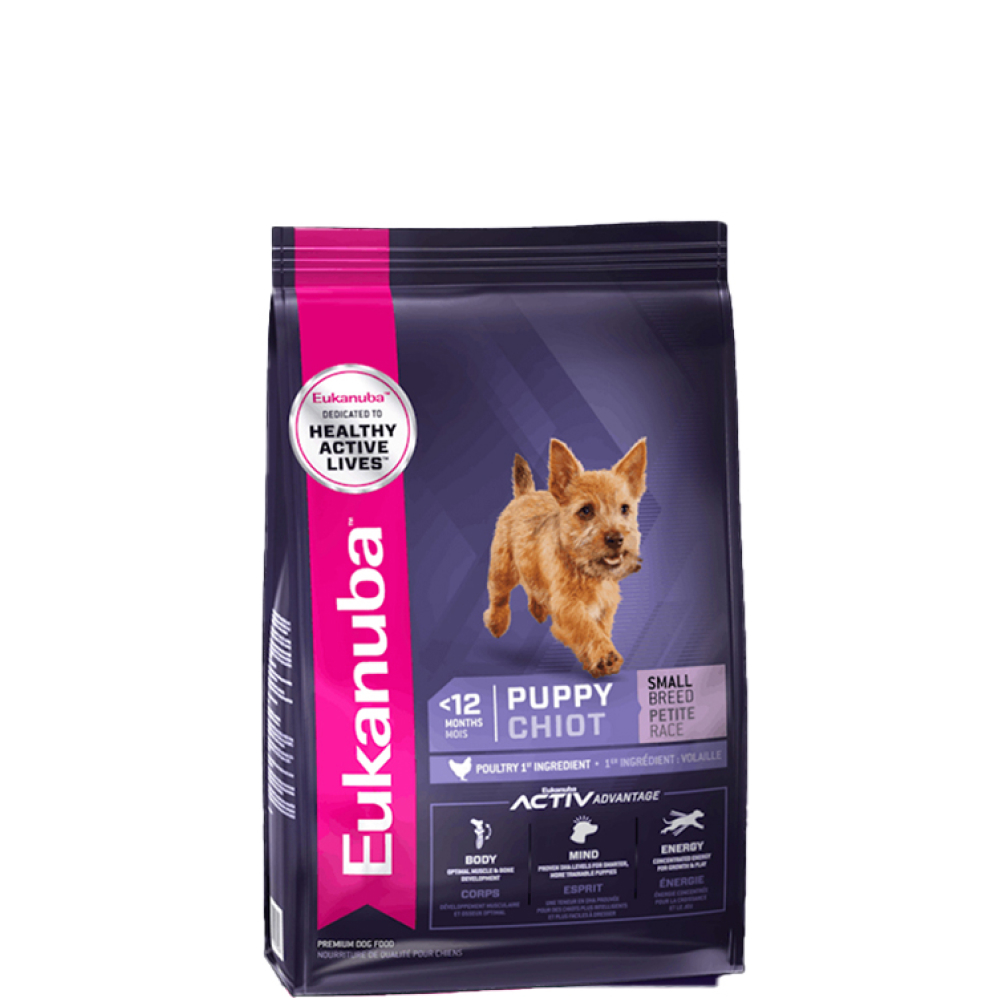 

Eukanuba Puppy Small Breed сухой корм для щенков мелких пород, с птицей, 800 гр.