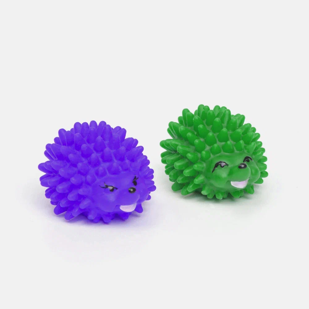 Pet hobby Игрушка для собак Ежик малый, 5,5 см (2 шт.), цвет в ассортименте