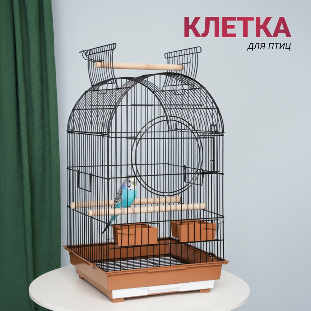 

Petmax Клетка для птиц, ,, бежевый