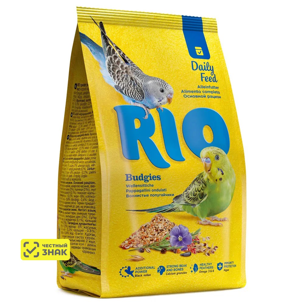 

RIO Корм для волнистых попугаев 500г