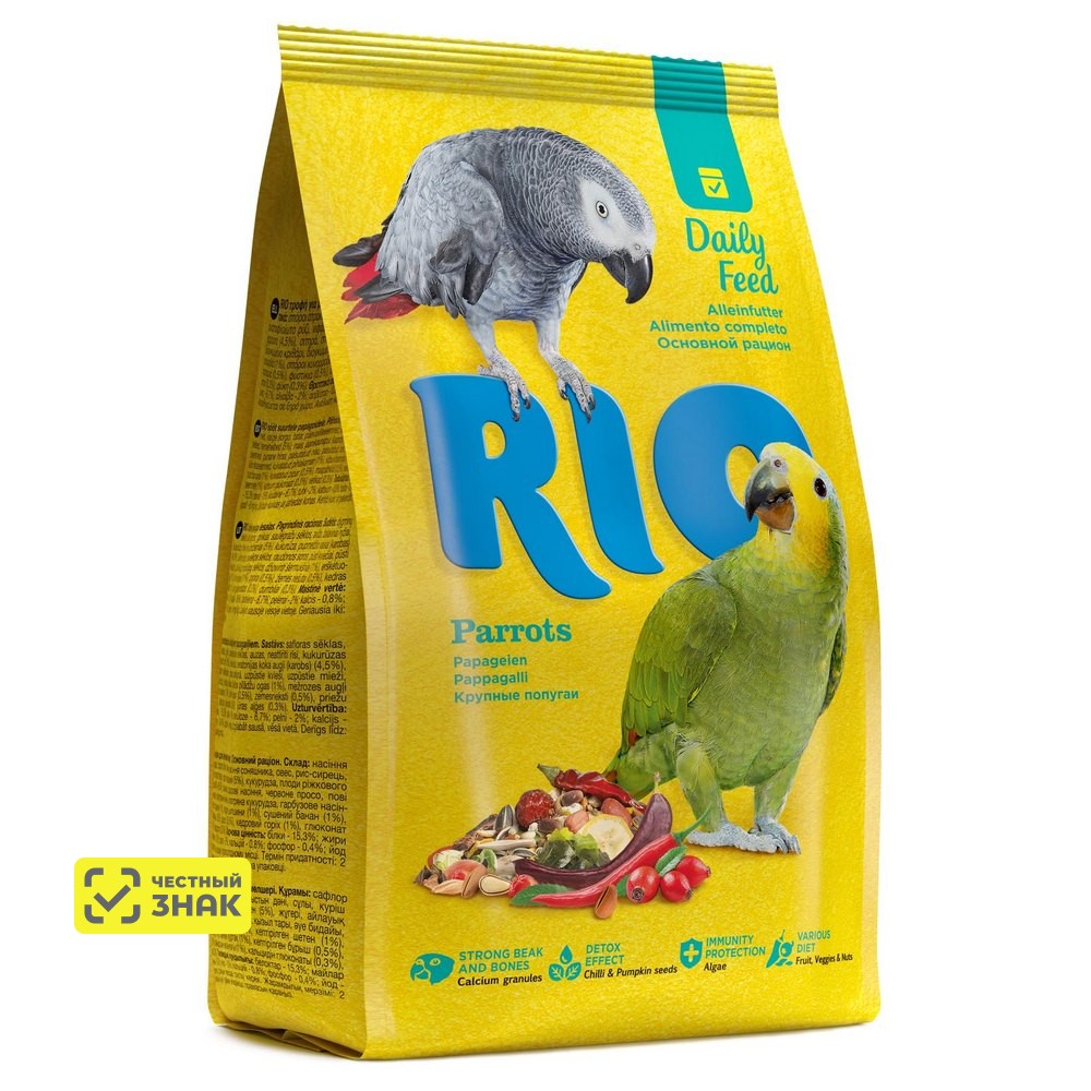 RIO Корм для крупных попугаев 1 кг