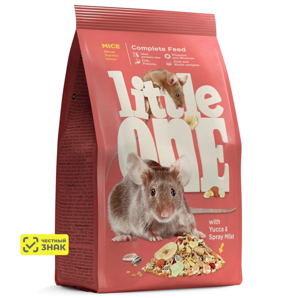 

Little One Корм для мышей, 400 гр.