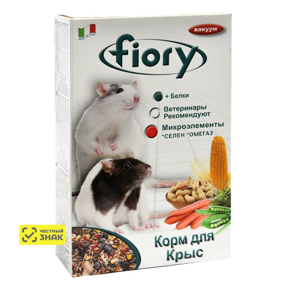

Fiory Ratty Корм для крыс, 850 гр.