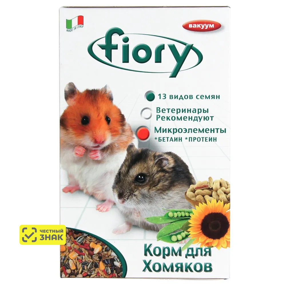 

Fiory Criceti Корм для хомяков, 400 гр.