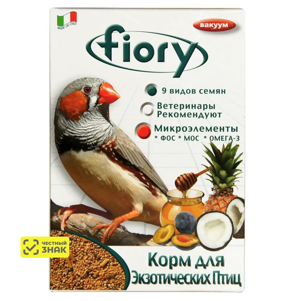 

Fiory Esotici Корм для экзотических птиц, 400 г
