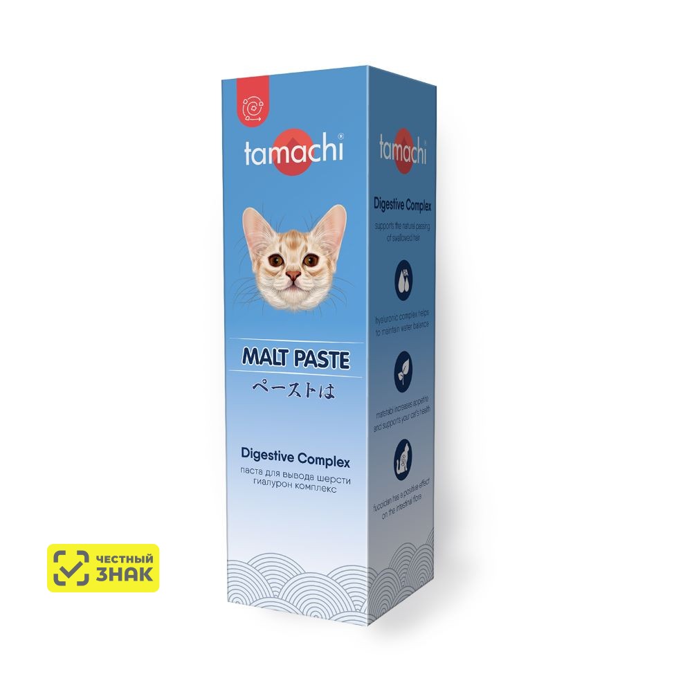 

TAMACHI Degestive Complex Паста для вывода шерсти у кошек, 100 мл