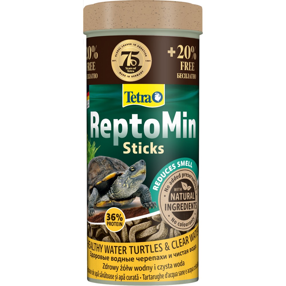 Tetra ReptoMin Корм для рептилий в гранулах