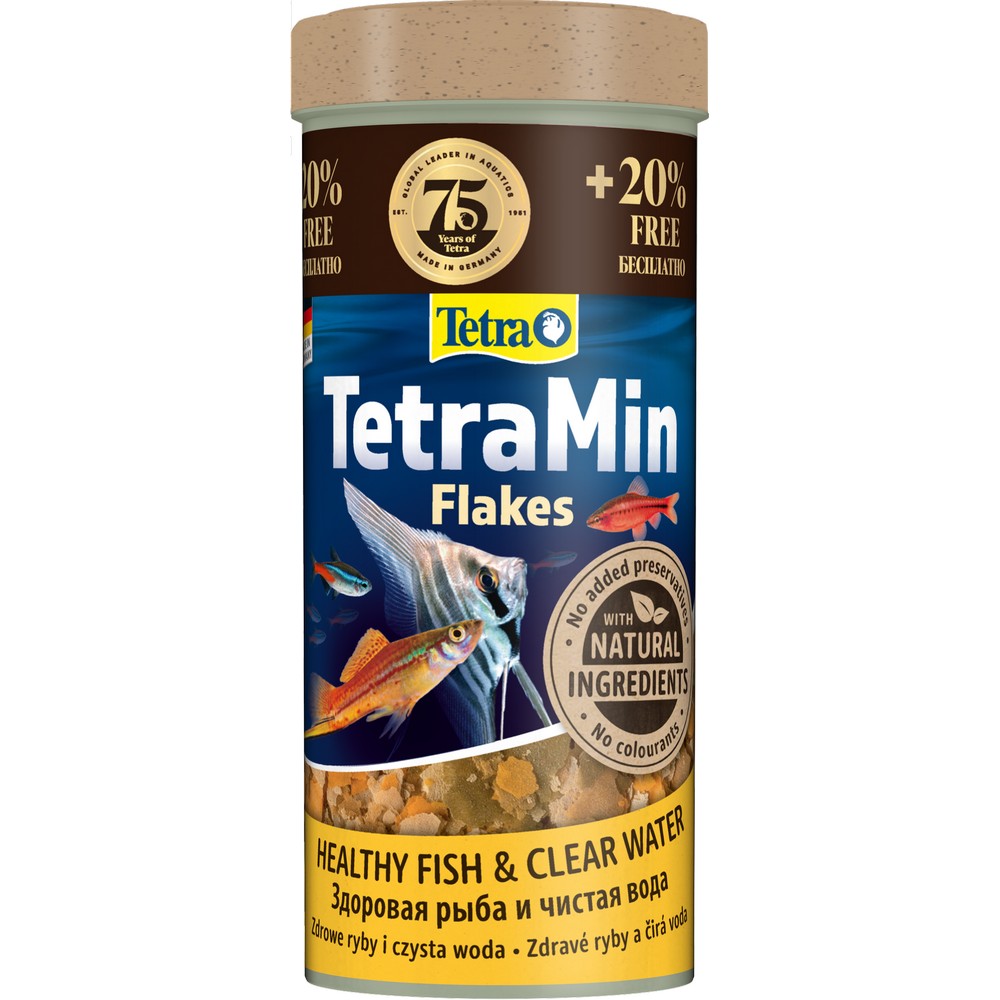 Tetra TetraMin Корм для рыб в хлопьях