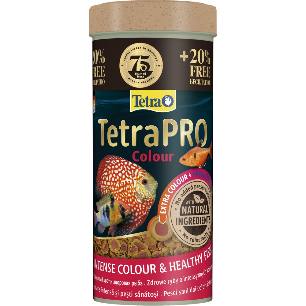 Tetra TetraPro Colour Корм для рыб для окраса в хлопьях